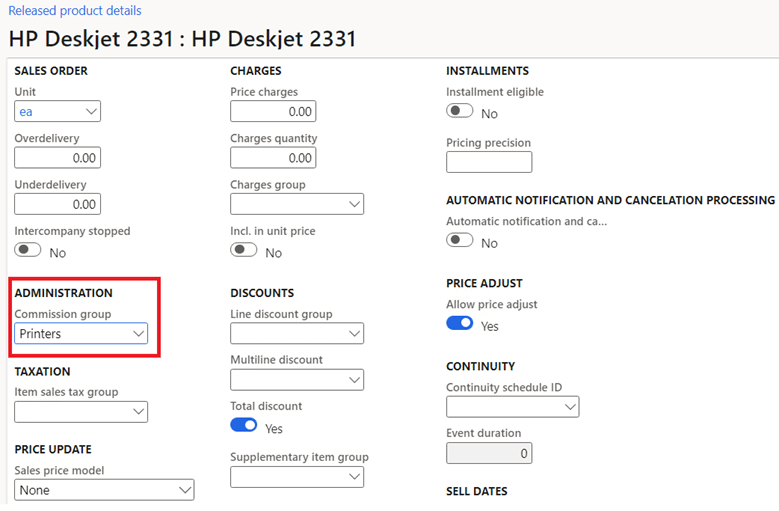 Sales Commission Calculation and Tracking in D365 Finance