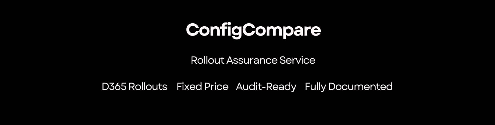Configcompare D365