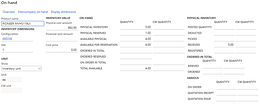 Purchase order invoice