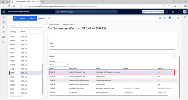 configcompare Management Version 10.0.43